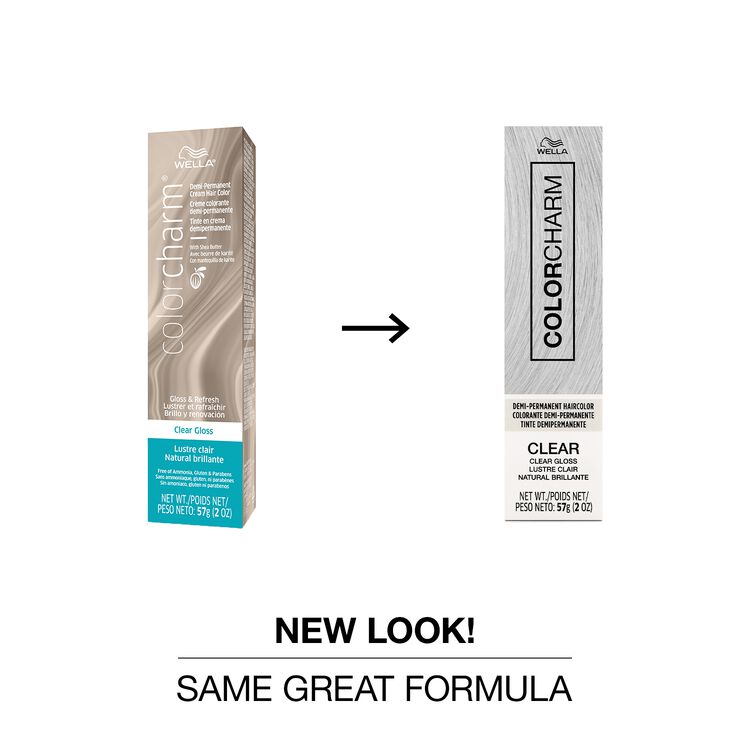 Clear Gloss Demi Permanent Cream Hair Color