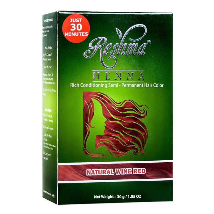 Natural Wine Red Semi Permanent Color
