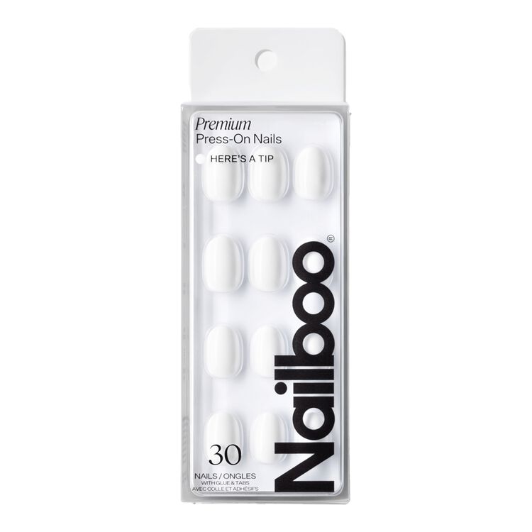 Here's A Tip (Short Round) Premium Press On Nails