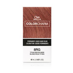 8RG Titian Red Blonde Permanent Liquid Hair Color