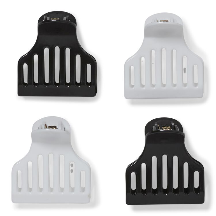 Black & White Roller Clamps by Salon Care Curlers And Rollers Sally