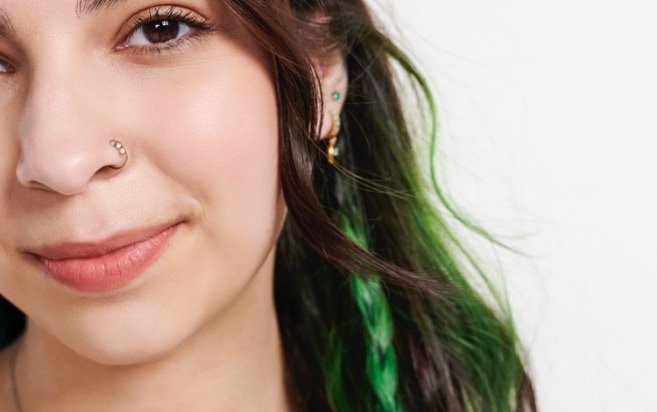Photo of Jackelyn with Green Hair
