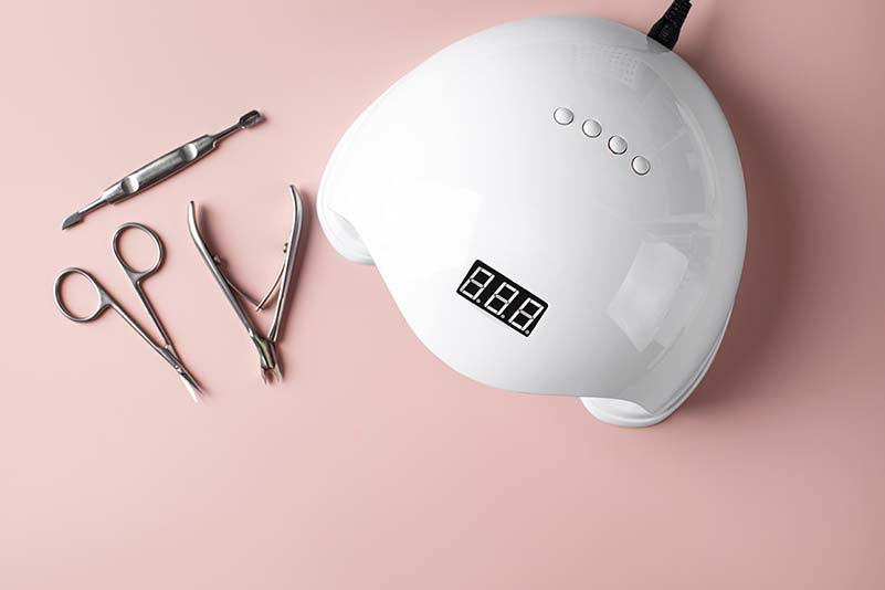 picture of manicure system and tools