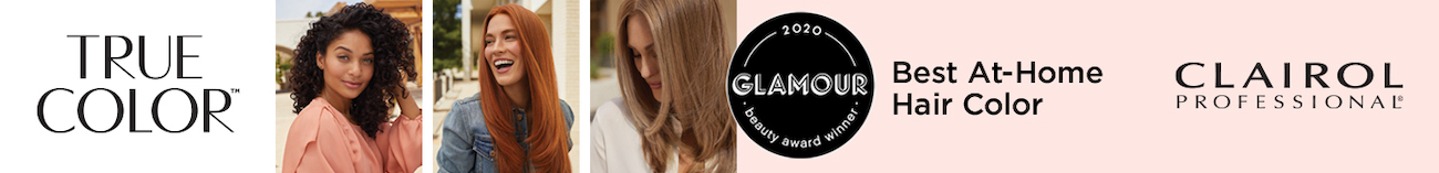 Clairol Professions True Color. Best at-home hair color.