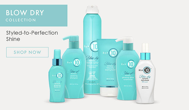 Blow Dry Collection. Styled-to-perfection Shine. Shop Now.