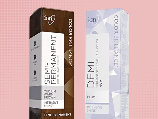 Semi & Demi Permanent Colour image
