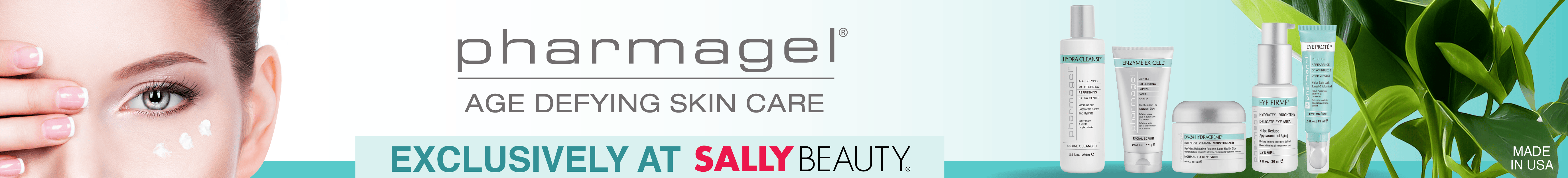 Pharmagel - Age Defying Skin Care. Exclusively at Sally Beauty.