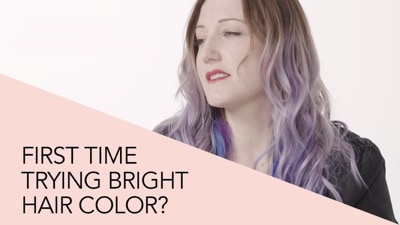 Watch Associates Give Advice About Having bright hair color for the first time