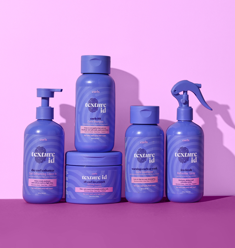 texture id. Celebrate Every Curl, Coil and Wave.