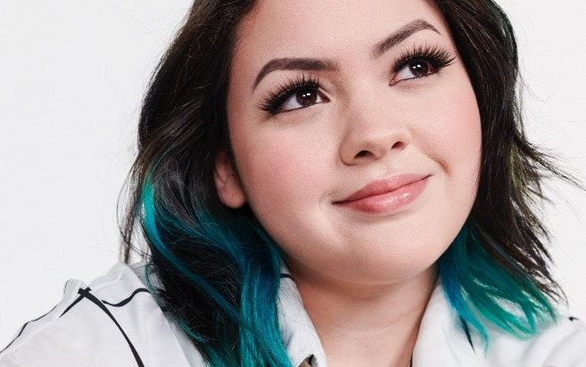 Photo of Kaila with Teal Hair