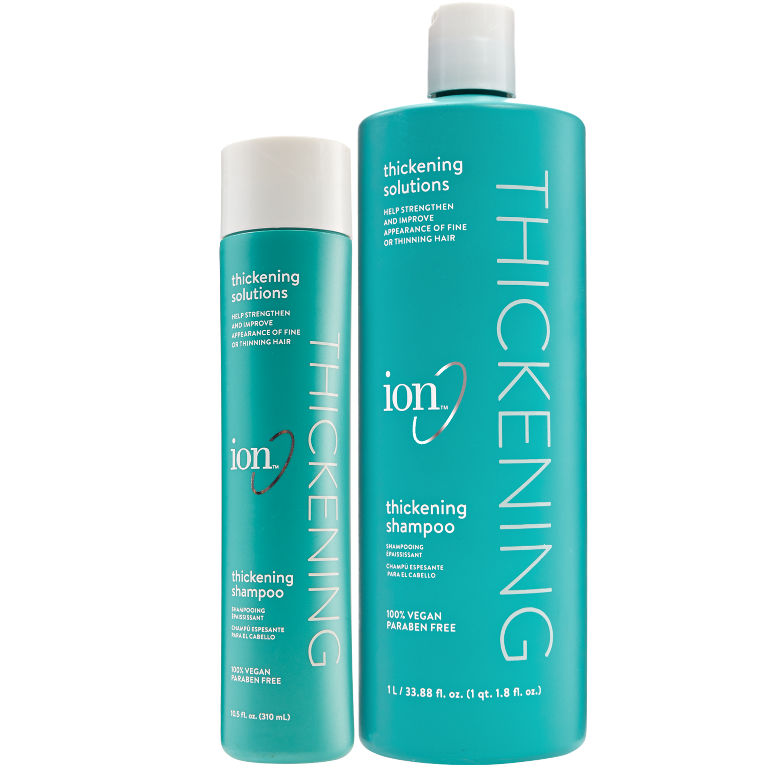 Hair clearance thickening shampoo
