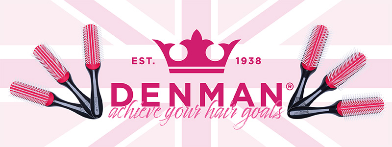 Denman, est. 1938. Achieve your hair goals.